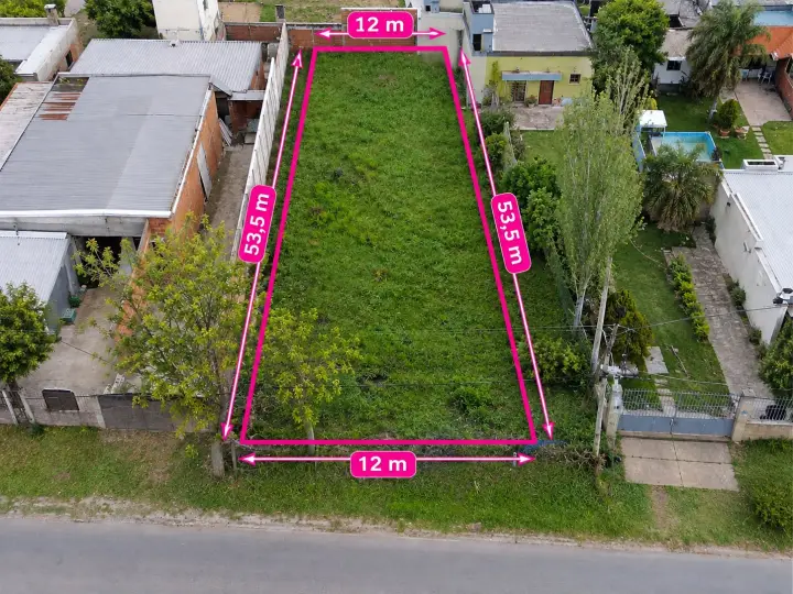 Lote de 642 m² en Los Hornos, foto 1