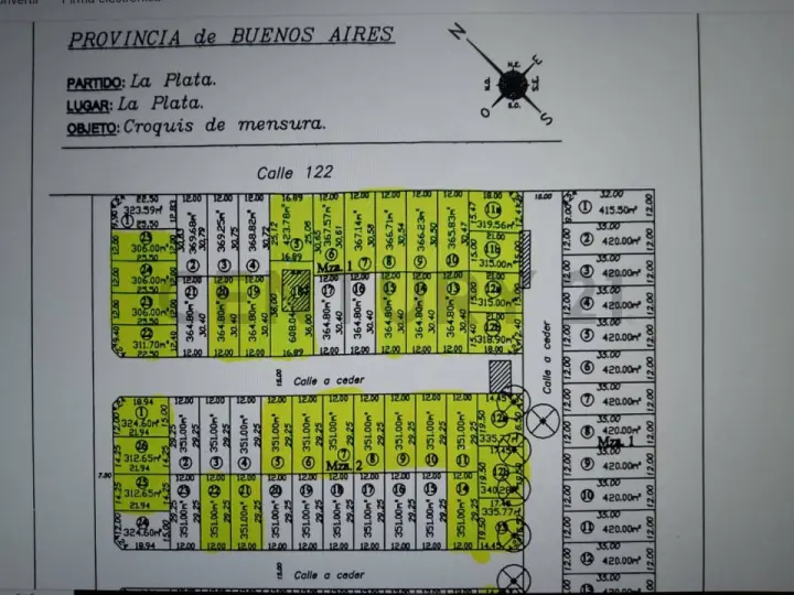 Lote de 420 m² en La Plata, foto 1