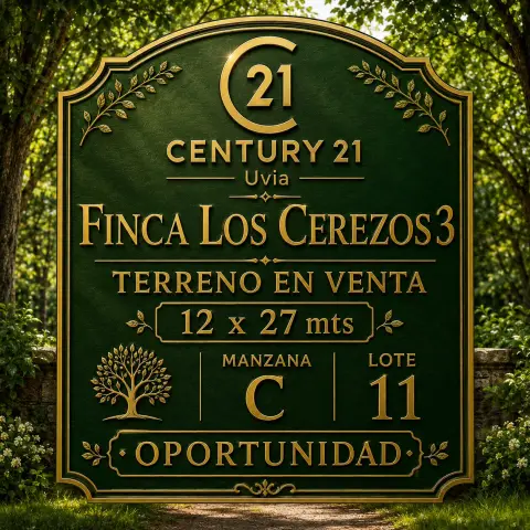 Lote de 324 m² en Los Hornos